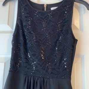 Delia’s Fancy black dress size 0